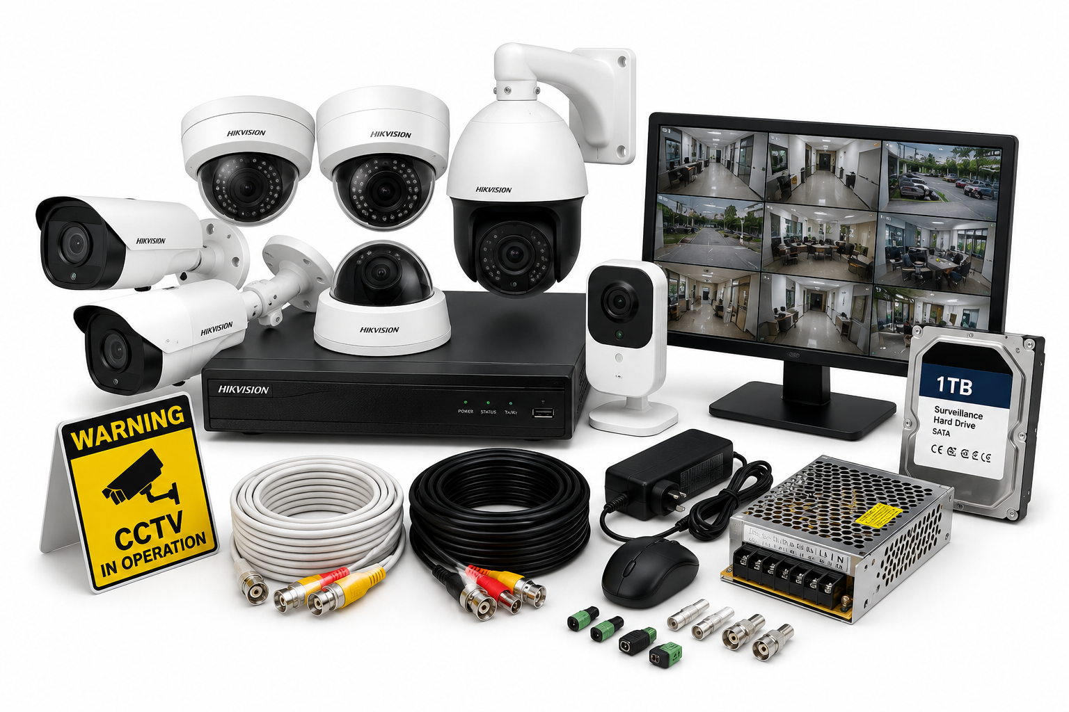 CCTV Camera & Security Equpiments