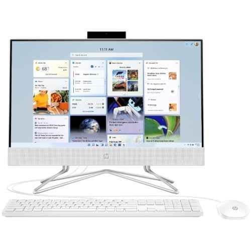 HP All-in-One Celeron J4025 218GB 512GB SSD Win11 + MSO Intel HD Wired 1 Year Snow White 22-dd2986in / 22-dd2088in 6F967PA