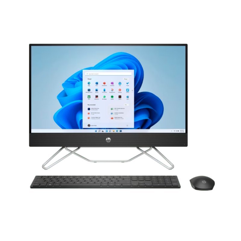 HP CB1907 60.5cm 8GB/512GB Intel Core i5-1235U 12th Gen Jet Black All-in-One FHD Desktop PC