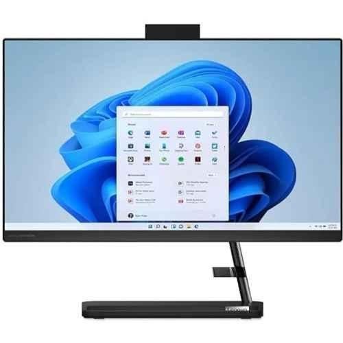 Lenovo IdeaCentre AIO 3 Celeron Dual Core/8GB RAM/Windows 11 Home/22 inch Black Desktop, F0GG0061IN