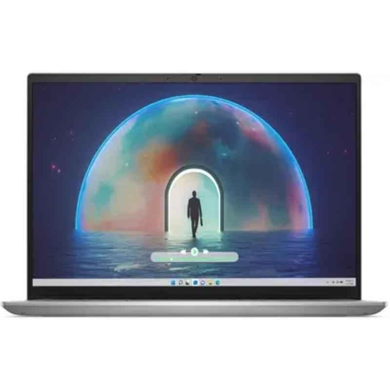 Dell Inspiron 5430 Platinum Silver Thin & Light Laptop with Intel 1355U Core i7 13th Gen 16GB/512GB SSD Windows 11 Home/MS Office & 14 inch Display, IN54304D6P9M01ORS1
