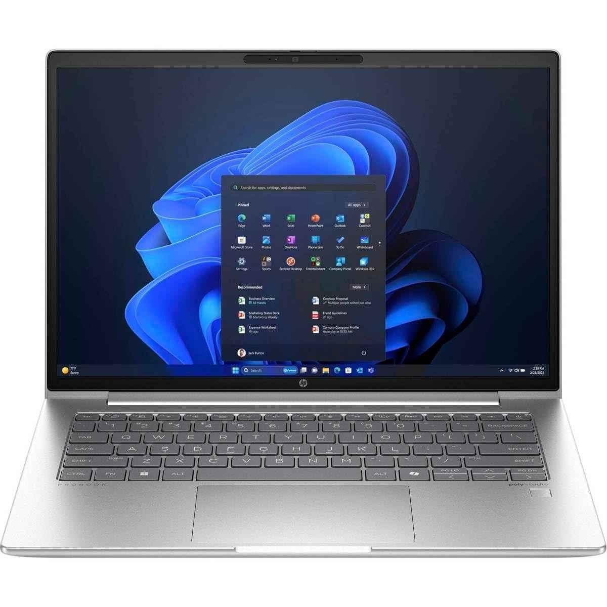 HP ProBook 440 G11 Pike Silver Laptop with Intel Core Ultra 7 155U/32GB/1TB SSD/Win11 Pro & 14 inch LCD Display, C0KB6PT
