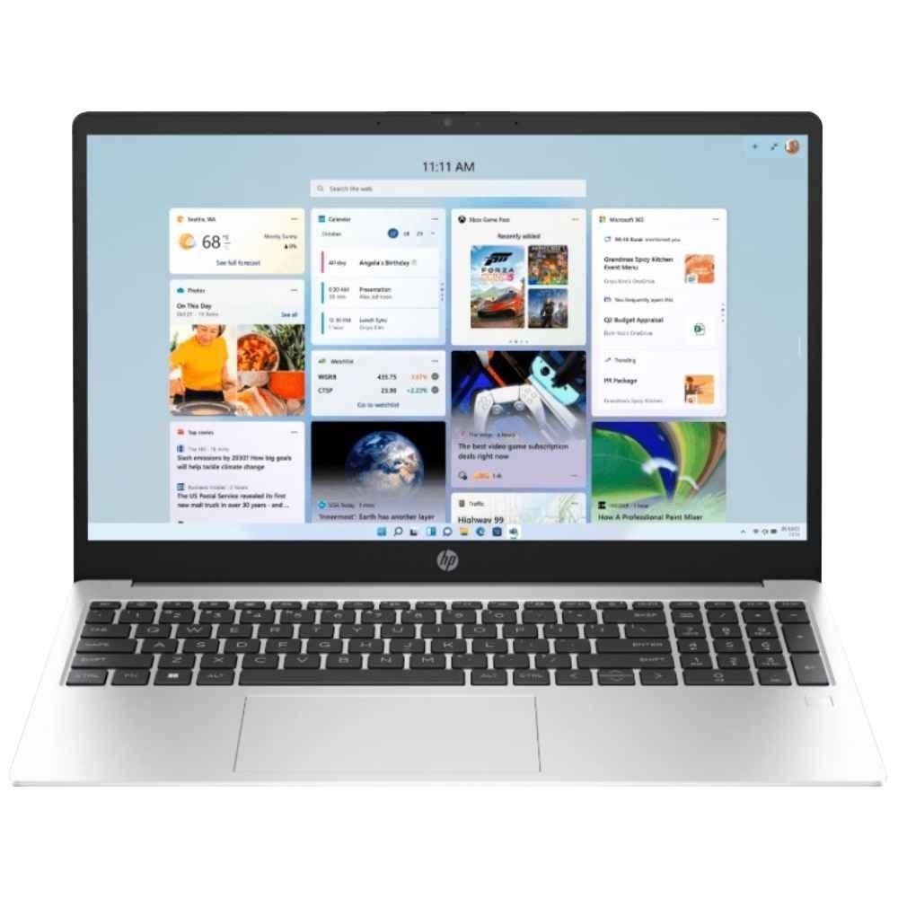 HP NoteBook 250 G10 i5-1334U/16GB DDR4-3200 RAM/512GB PCIe NVMe SSD/Intel Iris X Graphics/FreeDOS 3.0 Turbo Silver Laptop with 15.6 inch Diagonal FHD Display, BJ3T3AT