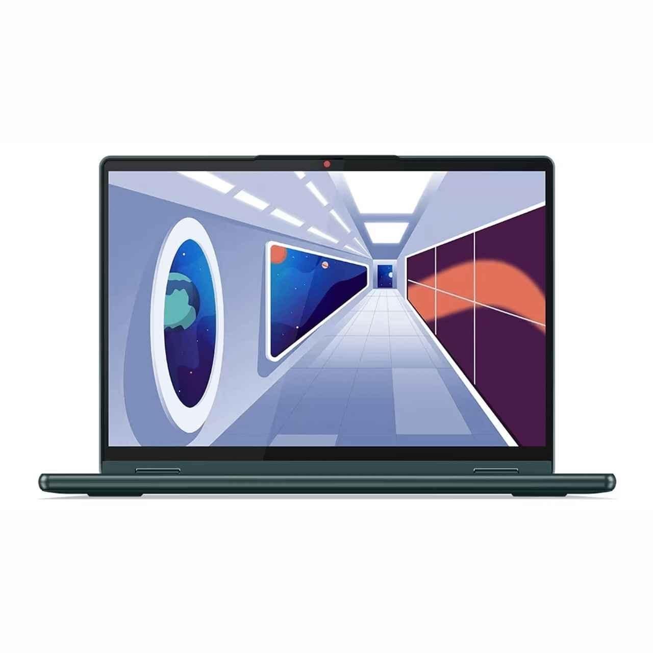 Lenovo Yoga 6 Dark Teal Laptop with AMD Ryzen 7 Octa Core 7730U/16GB/1TB SSD/Win 11 & 13.3 inch WUXGA Display, 83B2007TIN