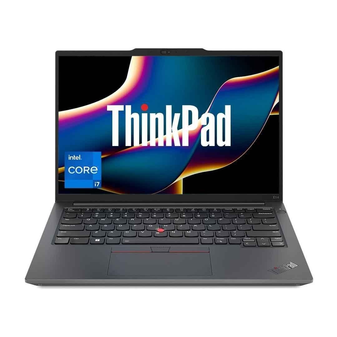 Lenovo Thinkpad E14 G521JKS13J00 Black Laptop with Intel Core i7-1355U/13th Gen/DDR4/16GB/1TB Windows 11 Home & 14 inch Display