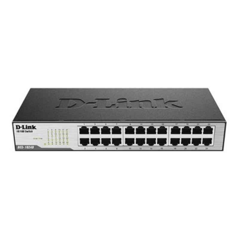 Dlink 24-Port Fast Ethernet Unmanaged Desktop Switch DES-1024D