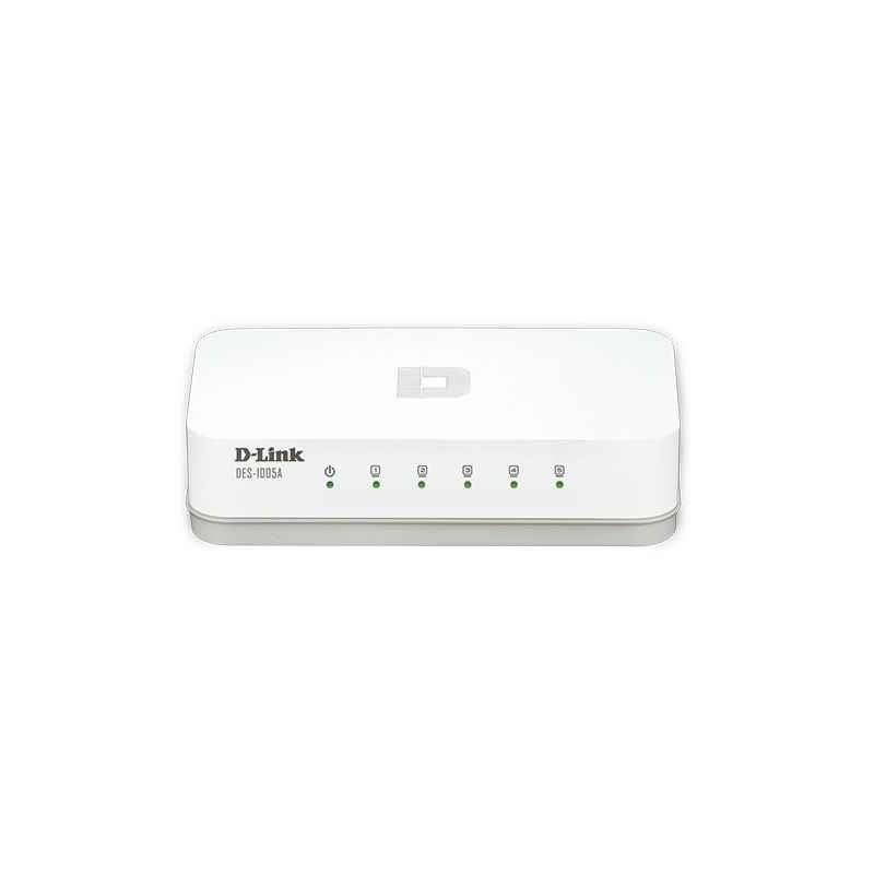 D-Link DES-1005A 5 Ports Unmanaged Network Switch