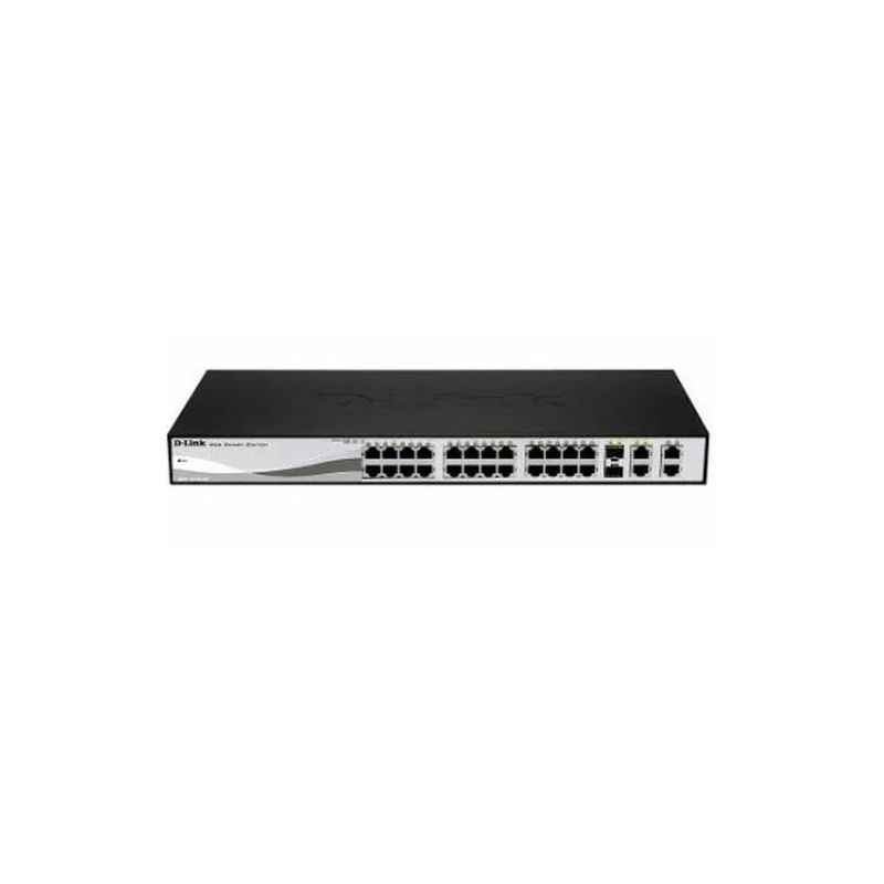 D-Link 100Mbps 24 Ports Manageable Switch, DES-1210-28