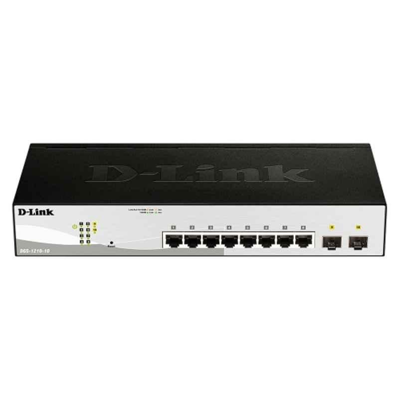 Dlink 10-Port Gigabit Smart Managed PoE Switch DGS-1210-10MP