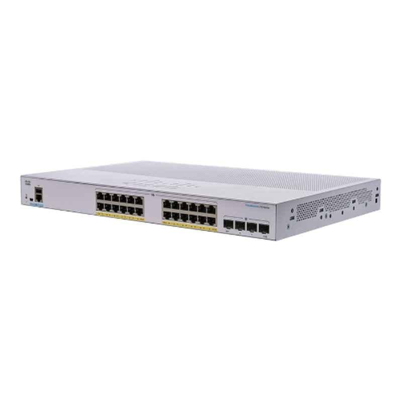 Cisco 350 Series 48 Port Business Managed POE Network Switch, 48x Gigabit Ethernet, 4xSFP & 370W, CBS350-48P-4G-IN