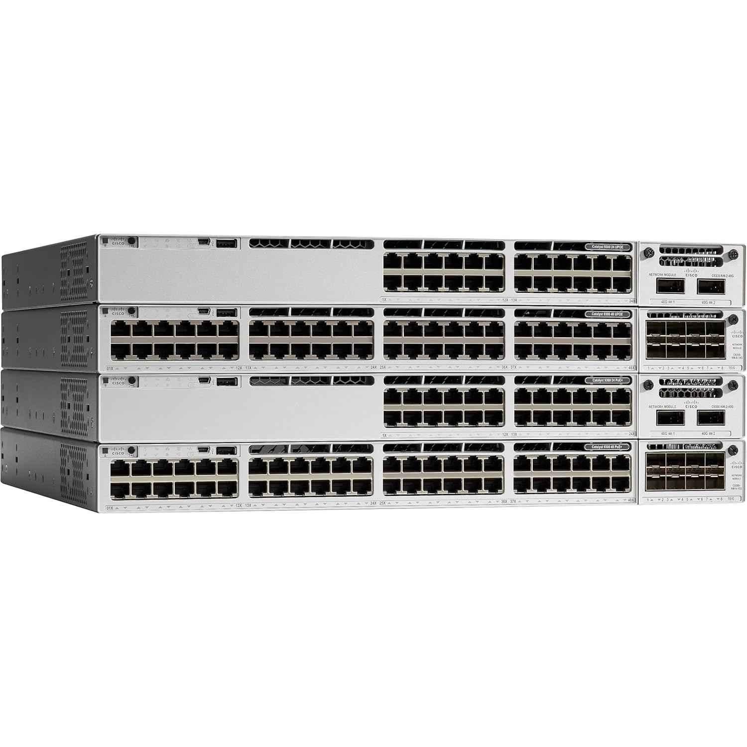 Cisco Catalyst 9300 24-Port Network Switch, C9300-24T-A