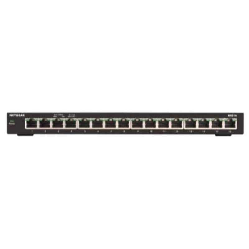 Netgear 16 Port Desktop Gigabit Ethernet Unmanaged Switch, GS316