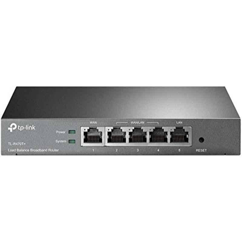 TP-Link Plus Load Balance Broadband Business Router with 4 WAN Ports, TL-R470T+