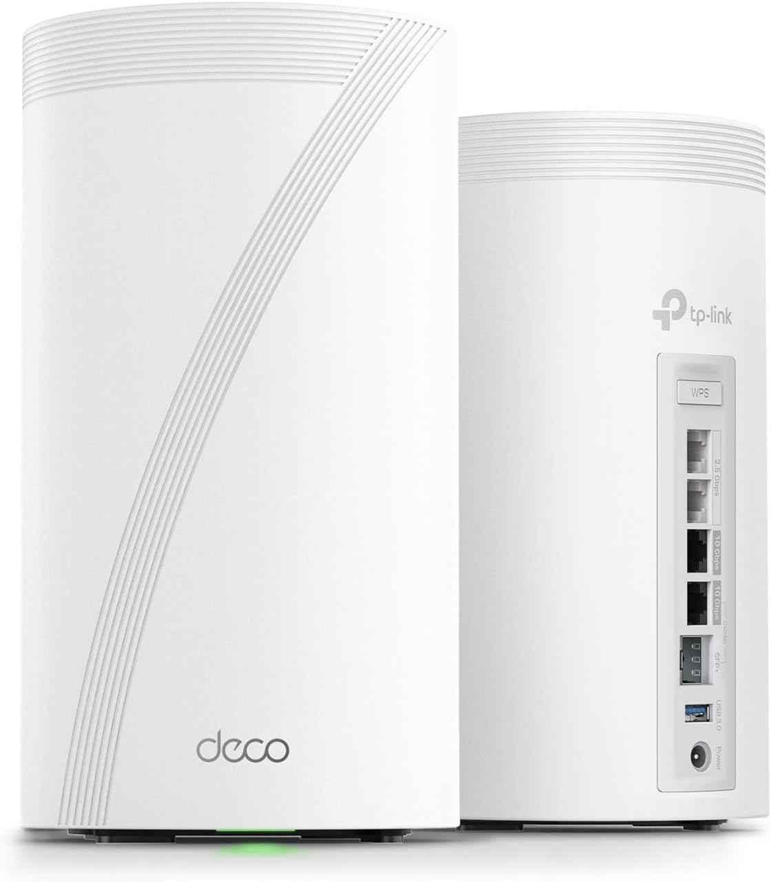 TP-Link Deco 7 Elite BE95 BE33000 Quad-Band Wi-Fi 7 Whole Home Mesh System (Pack of 2)