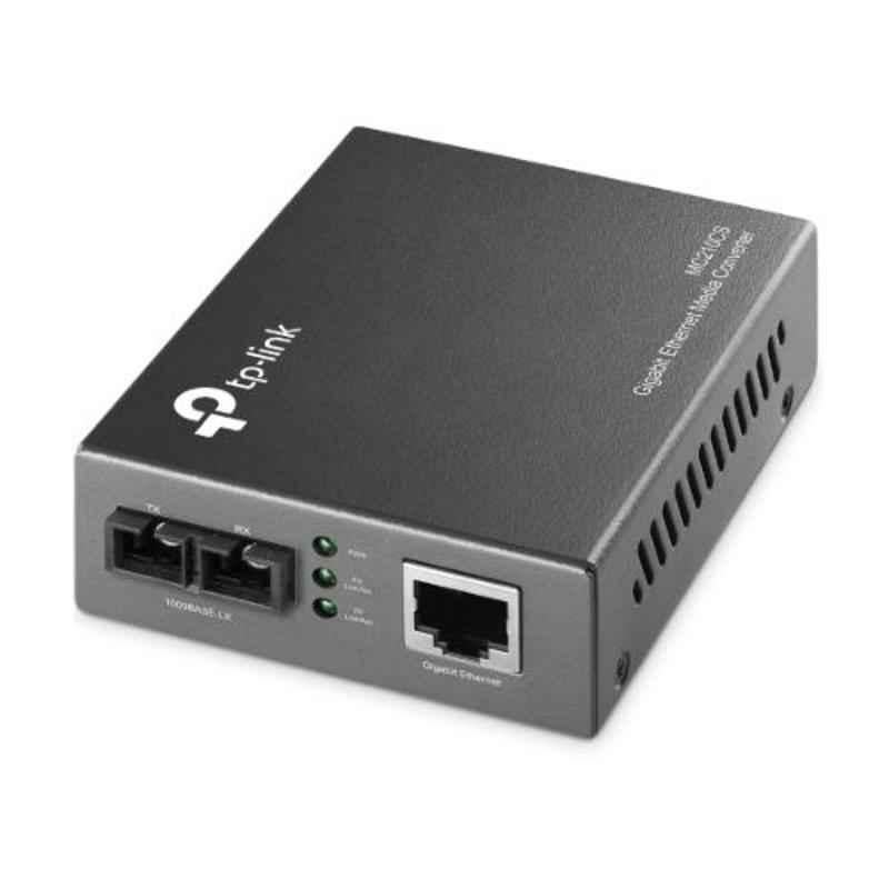 TP-Link Gigabit Single-Mode Media Converter, MC210CS