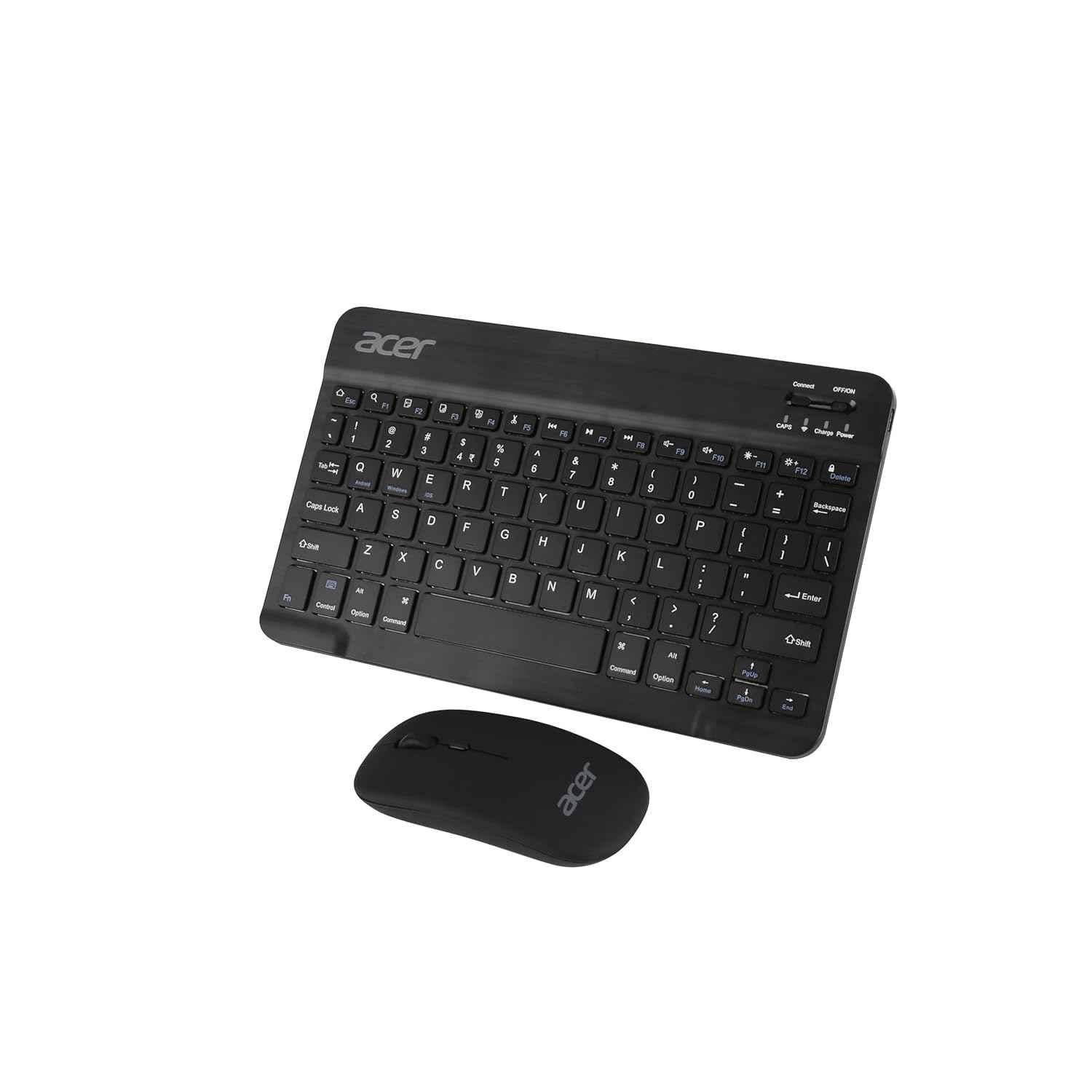 Acer 10m Black Wireless Keyboard & 3 DPI Mouse Combo, ZC.A01SI.223 - view 2