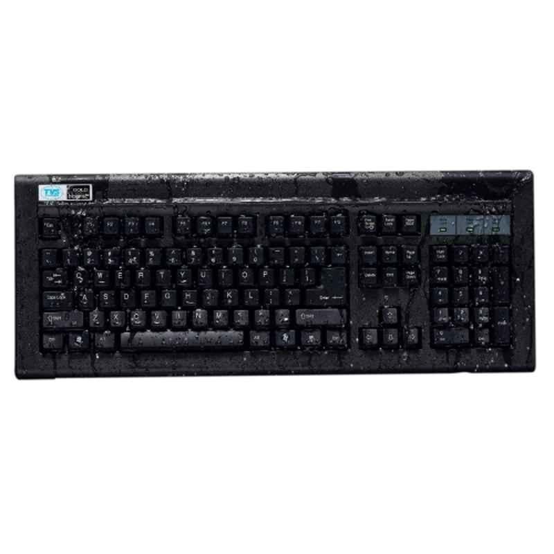 TVS Gold Pro Black Mechanical USB Wired Keyboard, TEC_12 - view 3