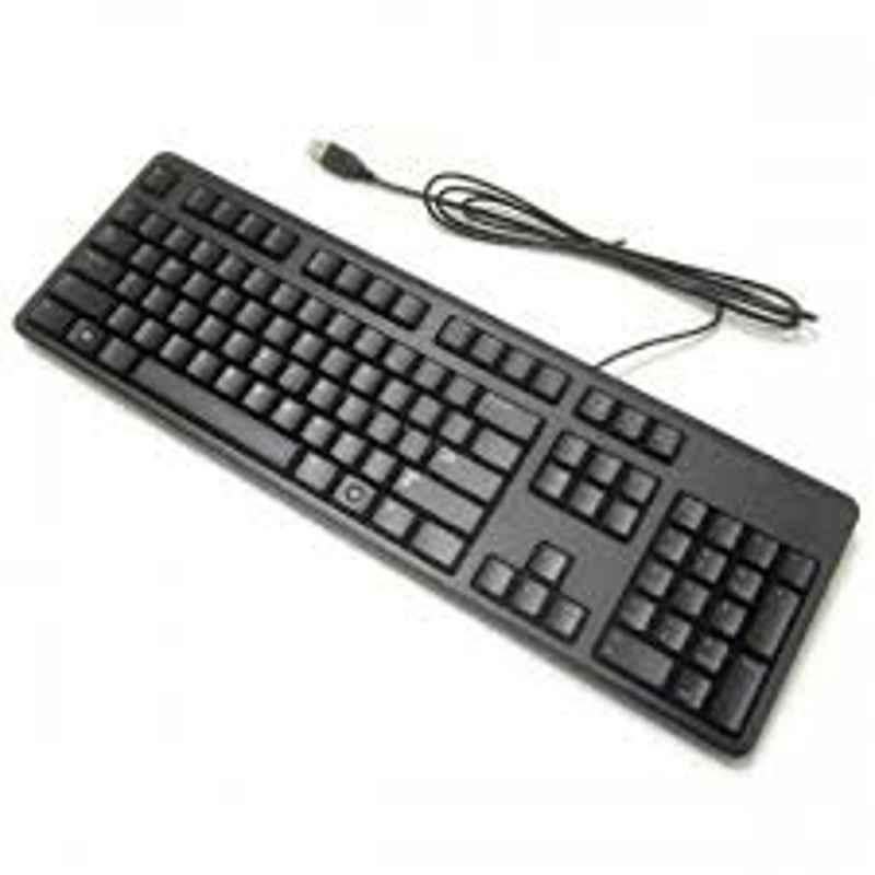 Dell KB216 Wired Multimedia USB Keyboard with Super Quite Plunger Keys - view 3