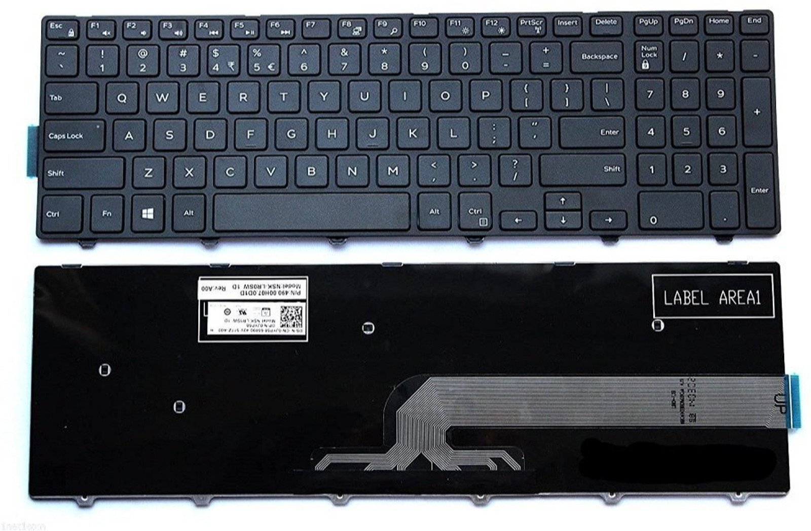 Dell 3542 Inspiron Seriage Laptop Keyboard - view 1