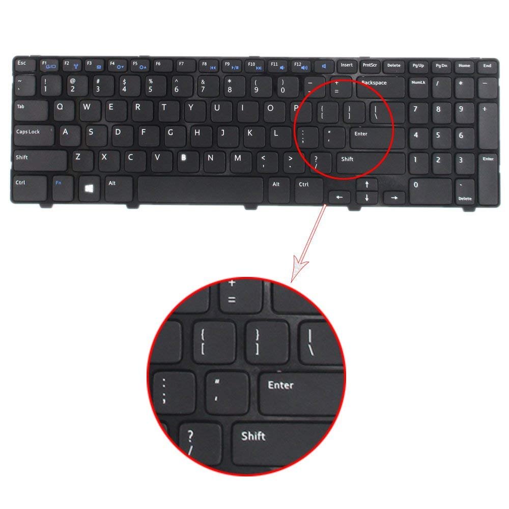 Dell Inspiron 3521 Keyboard - view 1