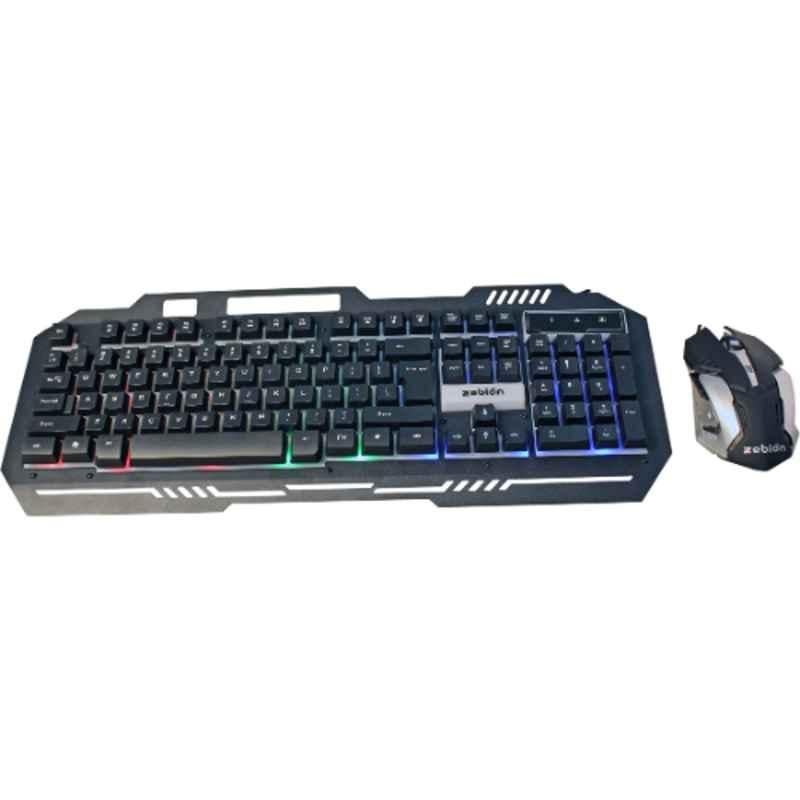 Zebion Ninja 104 keys Gaming Combo with 1 Year Warranty