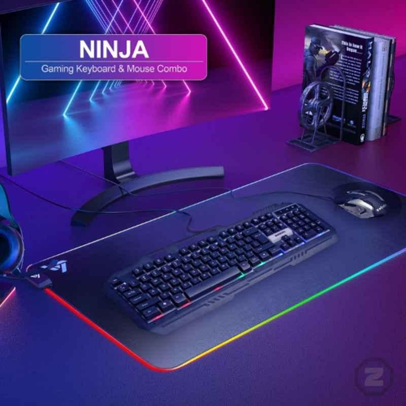 Zebion Ninja 104 keys Gaming Combo with 1 Year Warranty - view 1