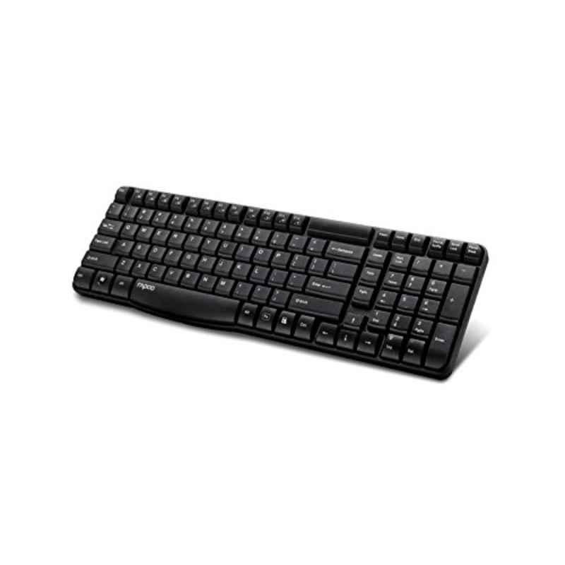 Rapoo E1050 Black Splash Wireless Keyboard - view 2