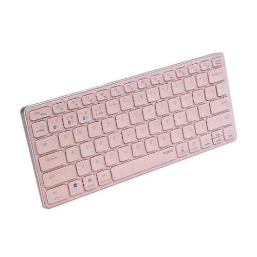 Rapoo E9050G Pink Bluetooth Rechargeable Type-C USB Wireless Keyboard - view 1