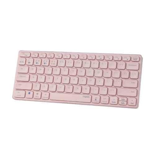 Rapoo E9050G Pink Bluetooth Rechargeable Type-C USB Wireless Keyboard - view 3