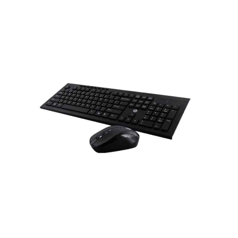 HP Black Slim USB Wireless Keyboard & Mouse Combo, 4SC12PA