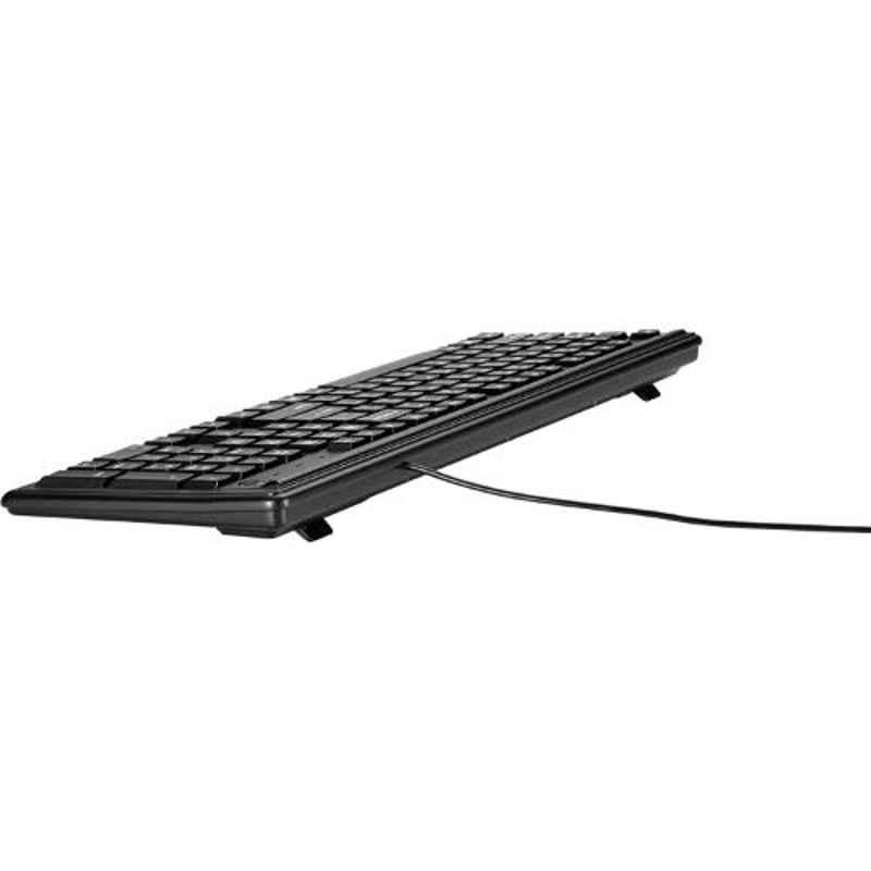 HP K100 Wired USB Black Keyboard, 2UN30AA - view 1