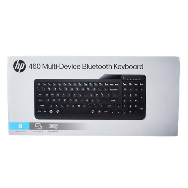 HP 460 Multi-Device Wireless Bluetooth Keyboard, 7N7B8AA