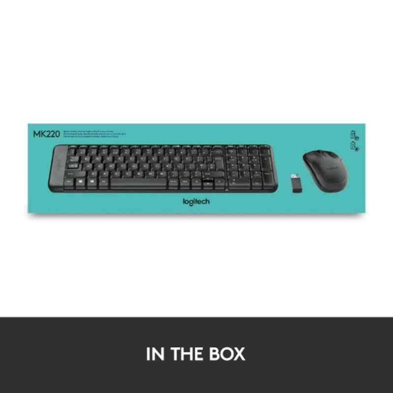 Logitech MK220 Combo of Wireless Keyboard & Mouse - view 1
