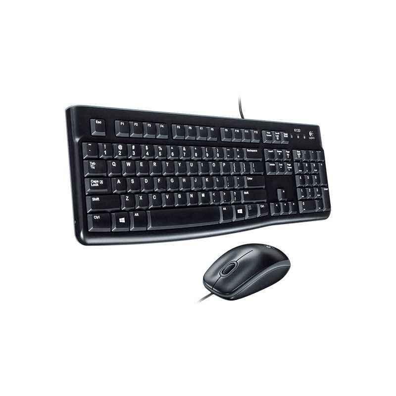 Logitech MK120 USB Combo of Desktop Keyboard & Mouse - view 4