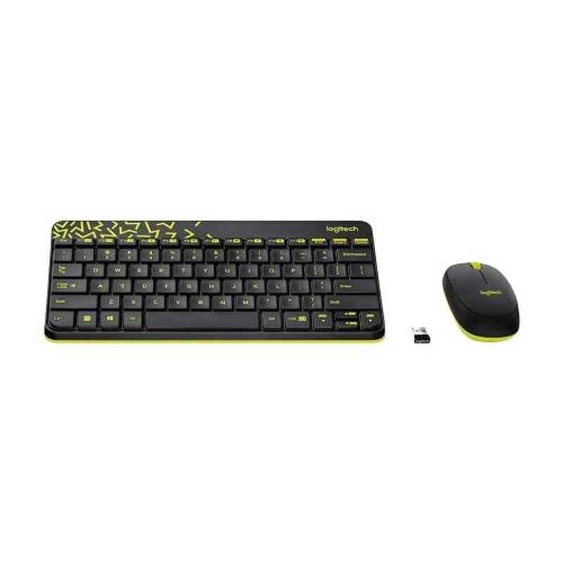 Logitech MK240 Black Wireless Keyboard & Mouse Combo, 920-008202 - view 2