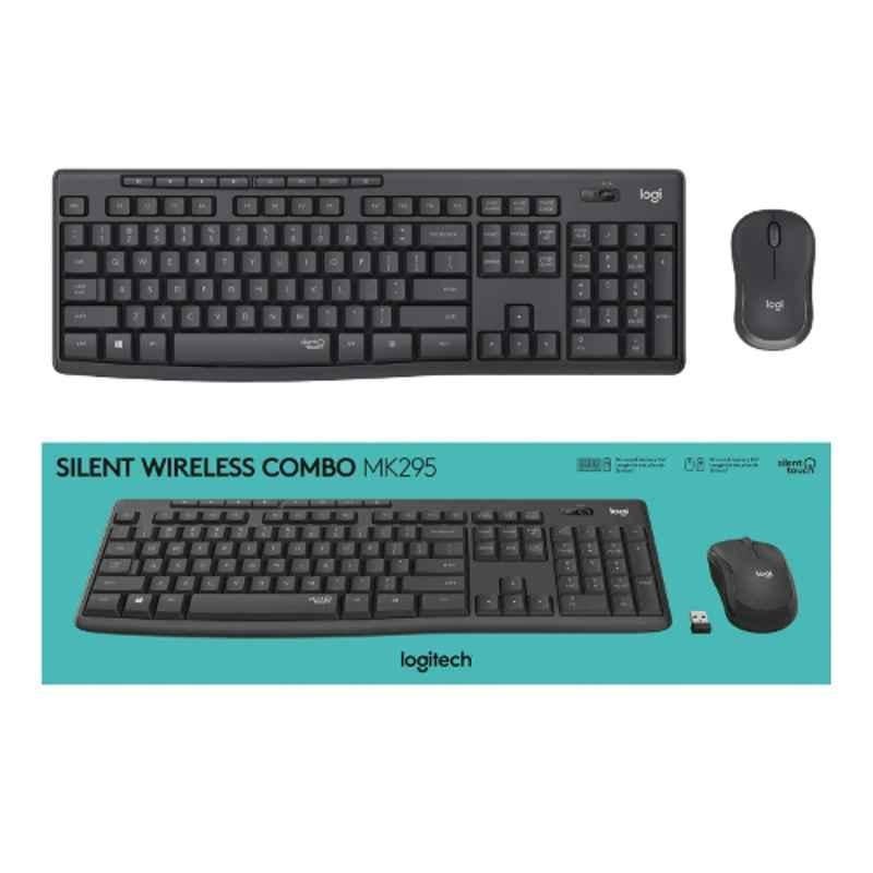 Logitech MK295 Black Wireless Keyboard & Mouse Combo, 920-009814 - view 4
