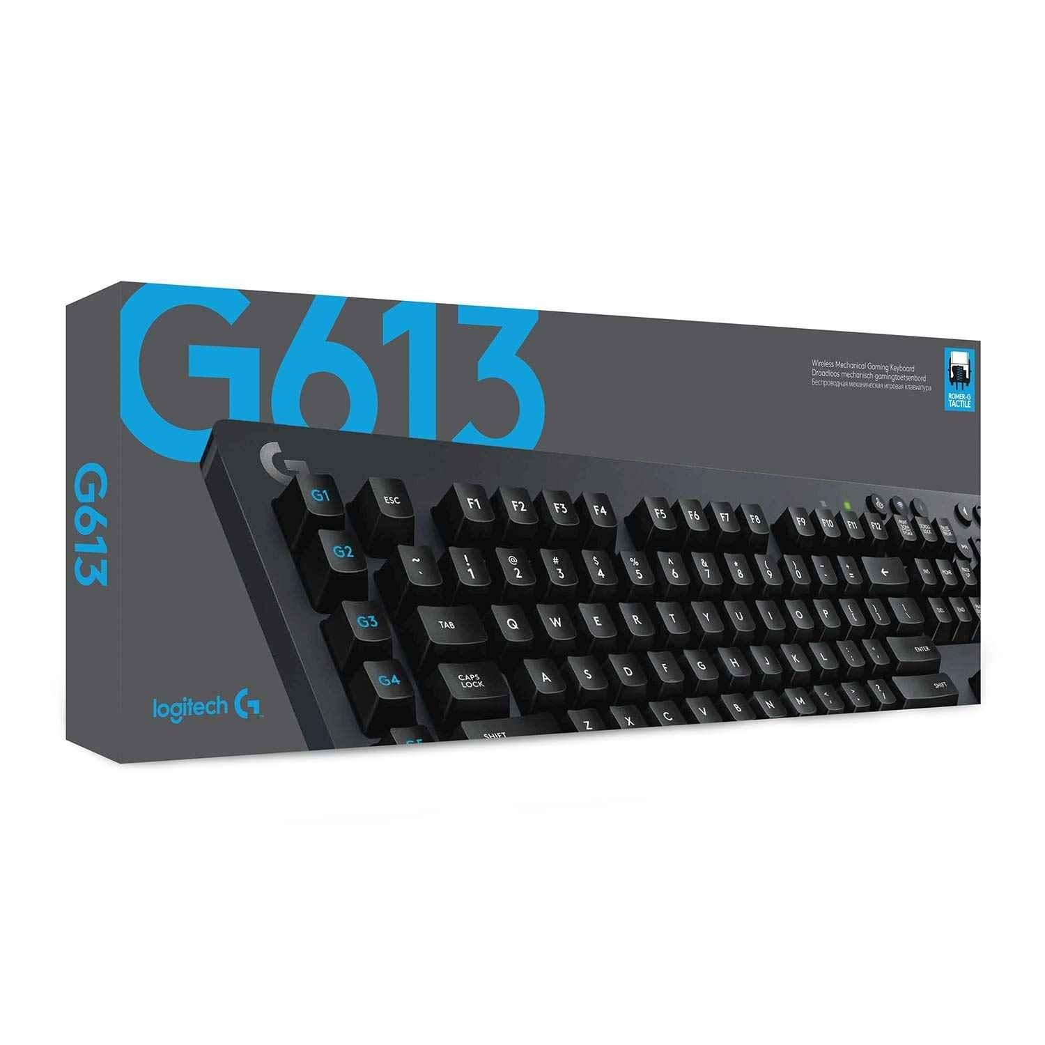 Logitech G613 Black Lightspeed Wireless Mechanical Gaming Keyboard with Multihost 2.4 GHz + Bluetooth Connectivity - view 2