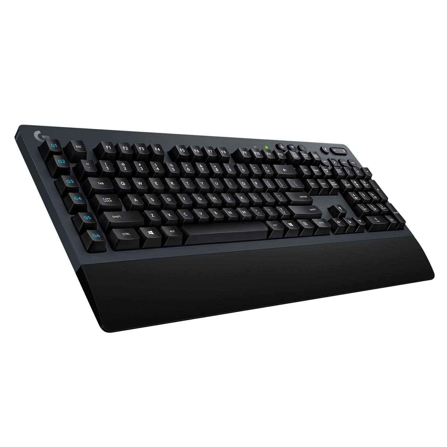 Logitech G613 Black Lightspeed Wireless Mechanical Gaming Keyboard with Multihost 2.4 GHz + Bluetooth Connectivity - view 3