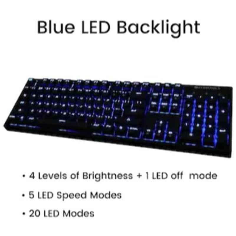 Zebronics ZEB Mechanical Nitro Black USB Wired Keyboard - view 1