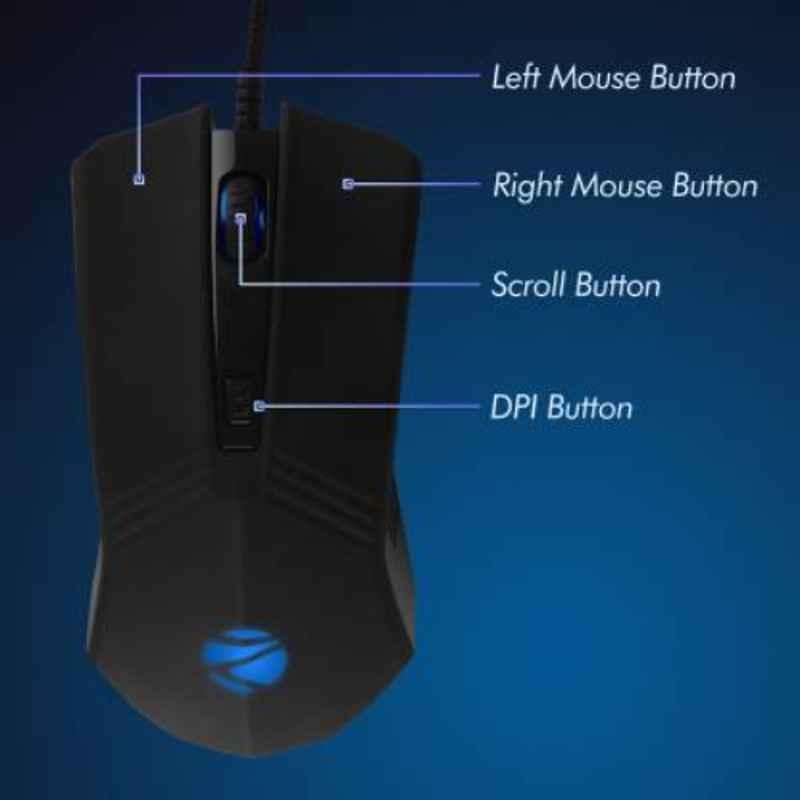 Zebronics Zeb-Fighter 108 Keys USB Multimedia Keyboard & Mouse Combo - view 2
