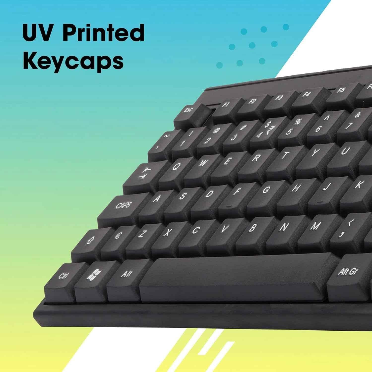 Zebronics Zeb-Companion 105 106 Keys Wireless Black Computer Keyboard & Wireless USB Black Mouse Combo - view 3