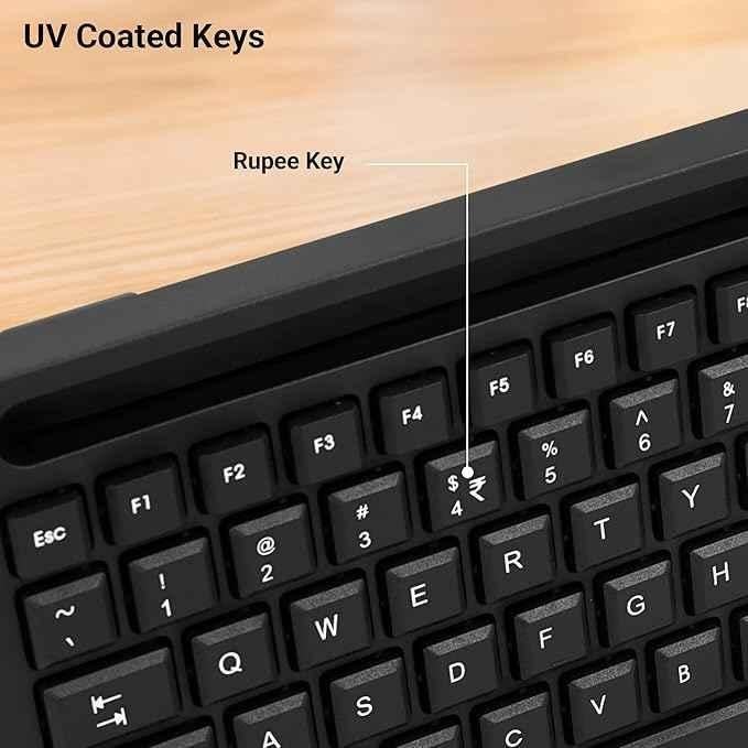 Zebronics 106 Keys Black Wired Keyboard, K36 - view 1