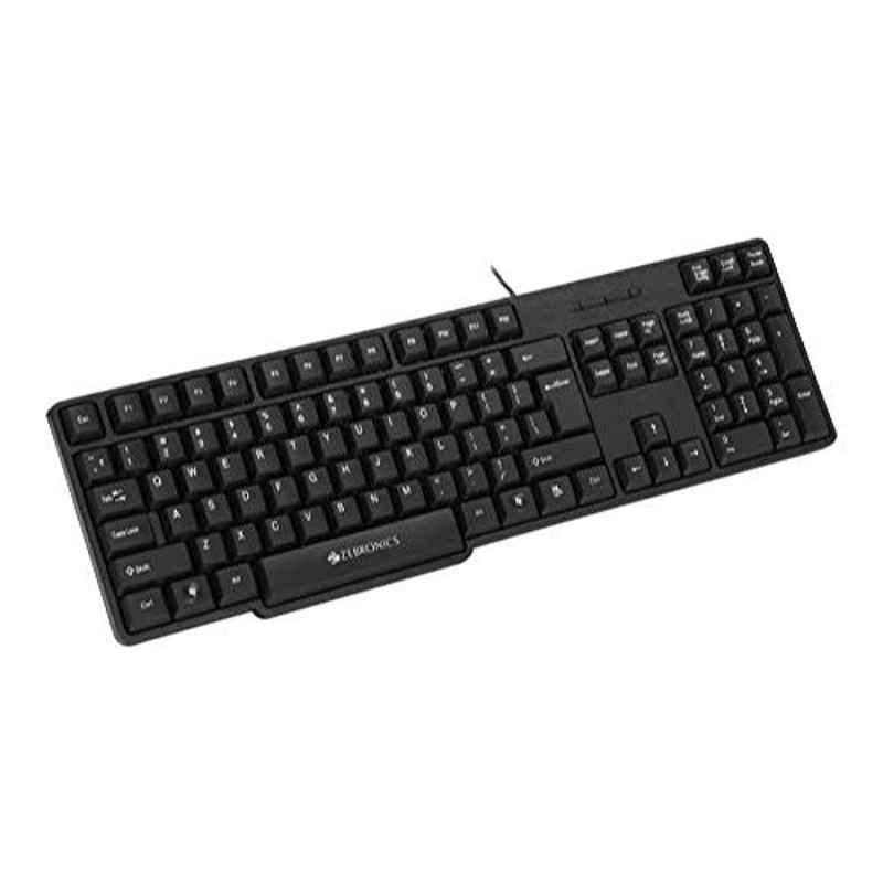Zebronics ZEB-K20 Black USB Computer Keyboard (Pack of 3) - view 2