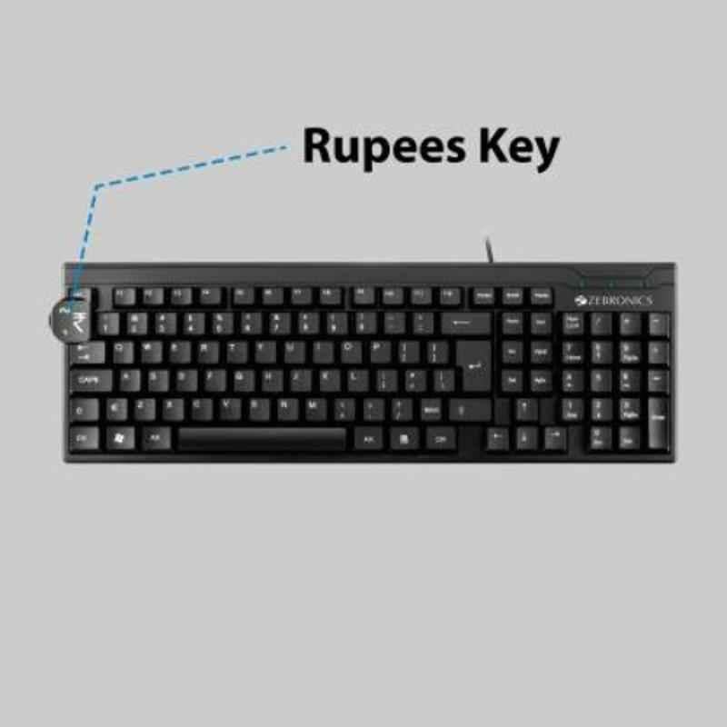 Zebronics Zeb-K35 USB Keyboard - view 3