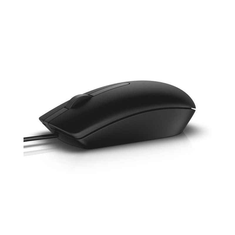 Dell Black Optical USB Wired Mouse, MS116 (Pack of 3) - view 1