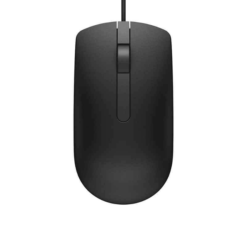 Dell MS116 Black USB Optical Wired Mouse
