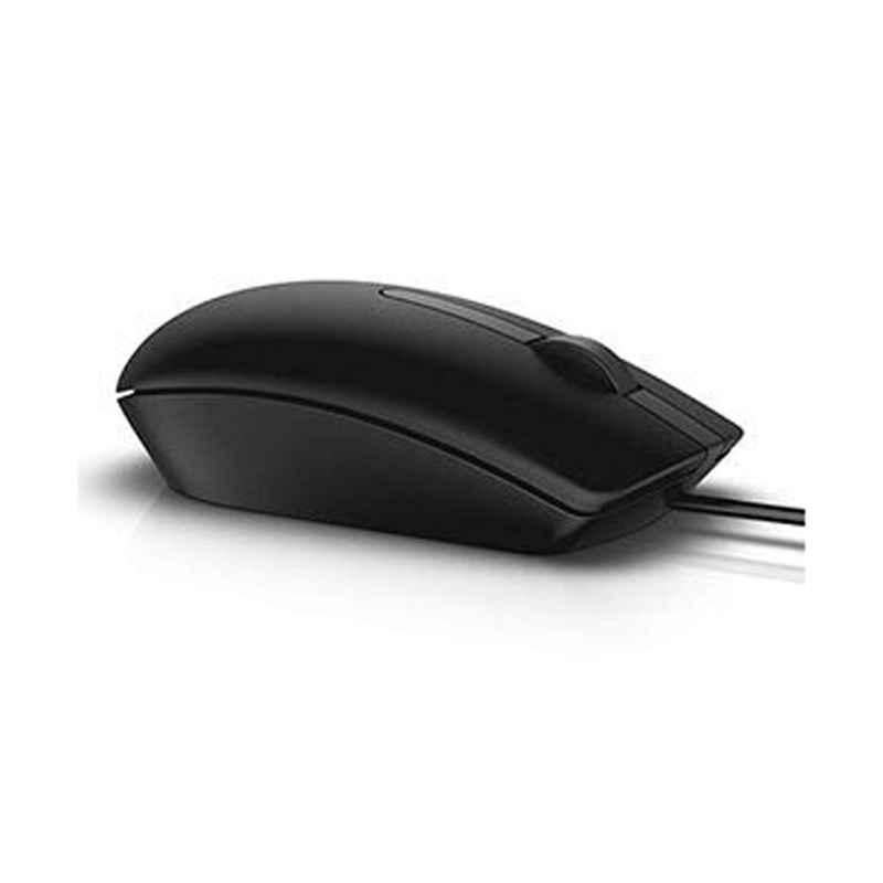 Dell MS116 Black USB Optical Wired Mouse - view 1