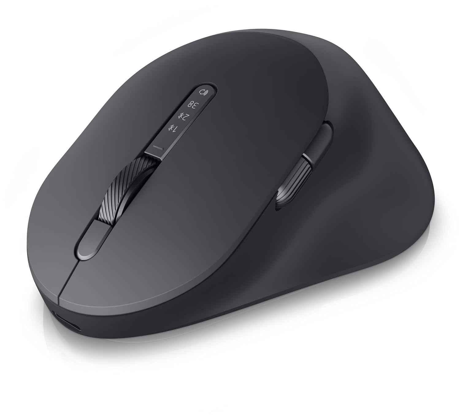 Dell Pro 7 Buttons 2.4GHz RF & Bluetooth 5.1 Graphite Premium Rechargeable Wireless Mouse, MS900