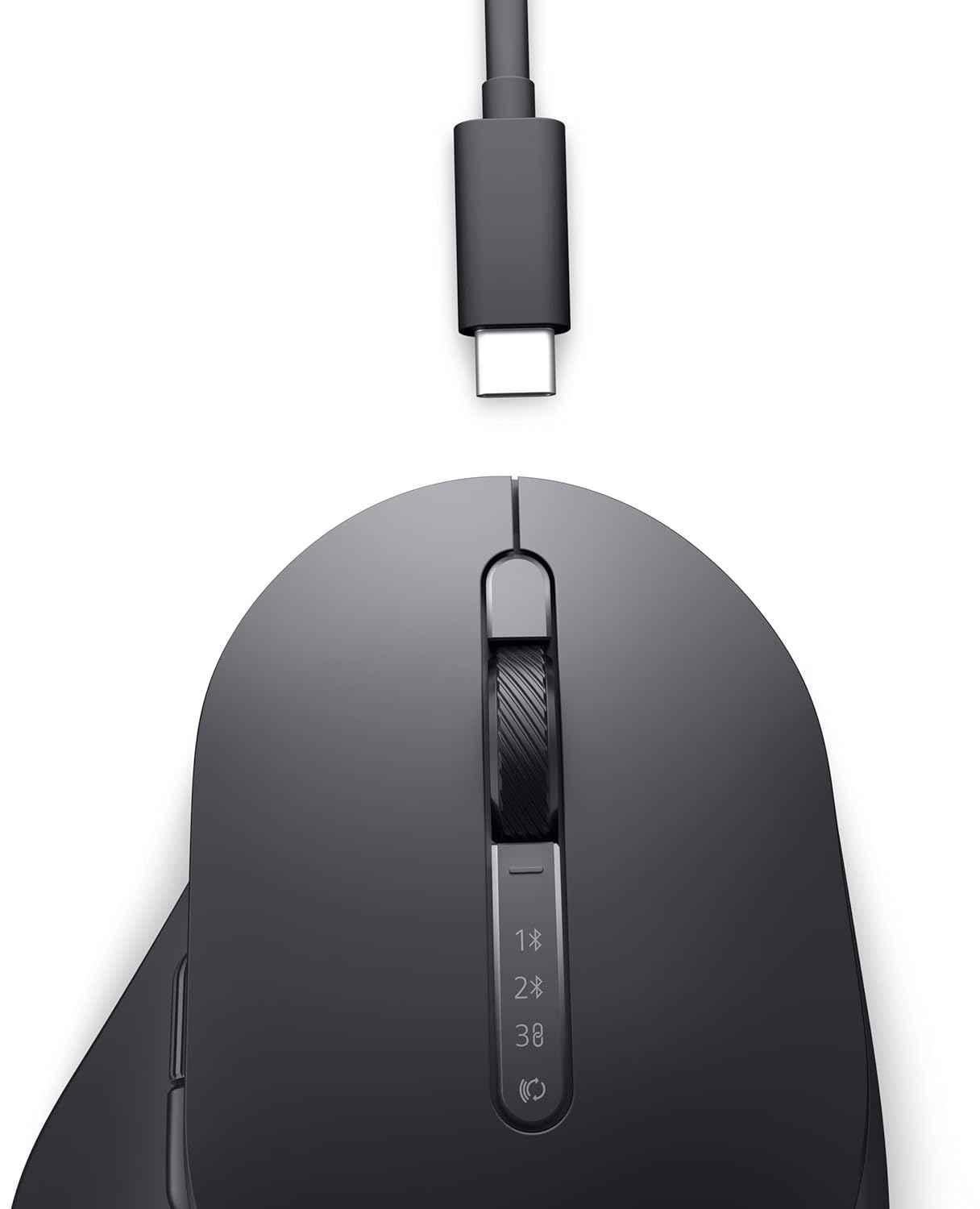 Dell Pro 7 Buttons 2.4GHz RF & Bluetooth 5.1 Graphite Premium Rechargeable Wireless Mouse, MS900 - view 1