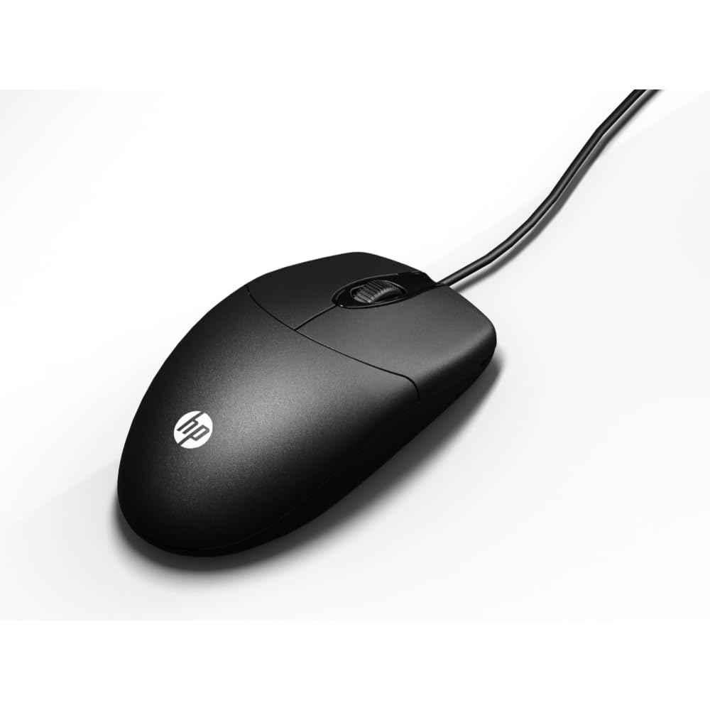 HP M050 1200dpi Wired Black USB Optical Mouse, 7J4G9AA - view 1